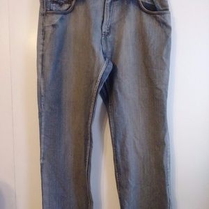 Blue Gear Men's Jeans Size 40X32 Gray With Pocket